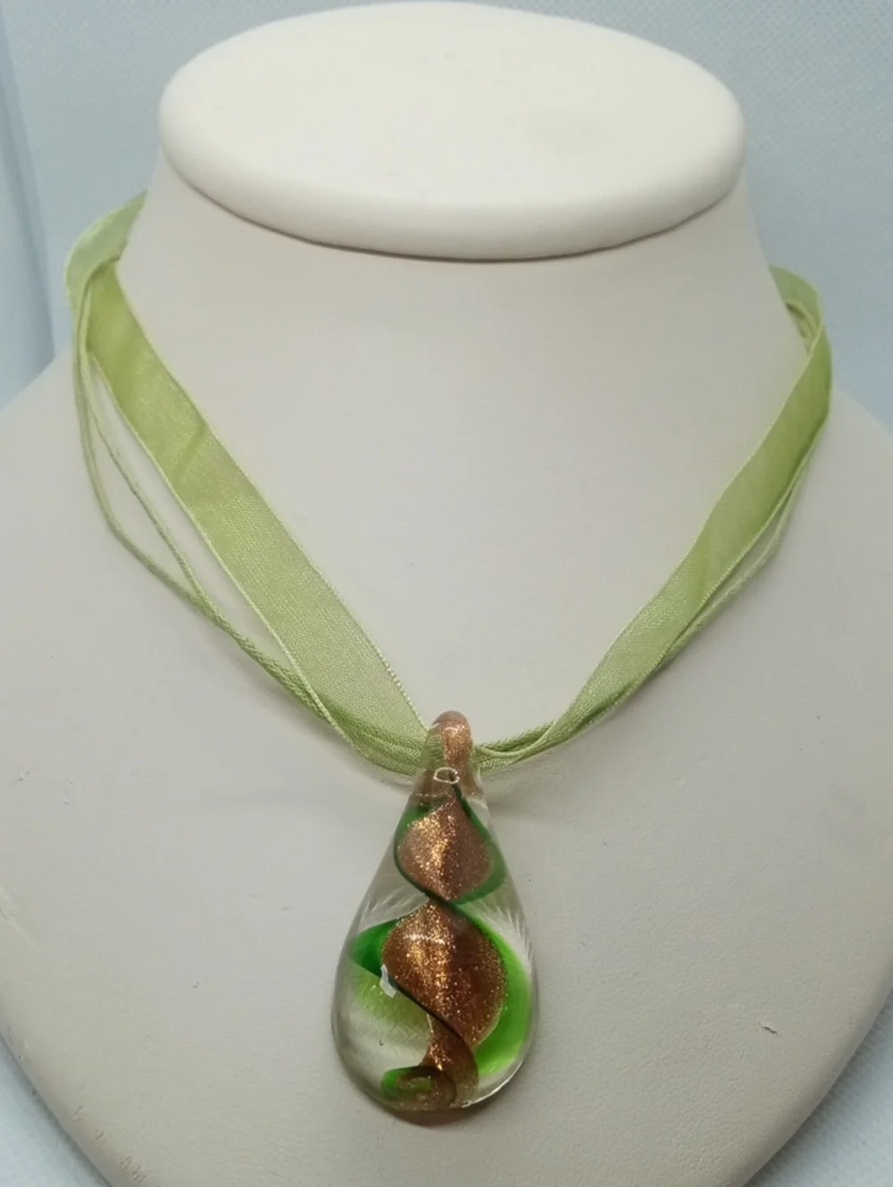 ARTISAN GOLD DUST LIFE GLASS SWIRL - Picture 1 of 7